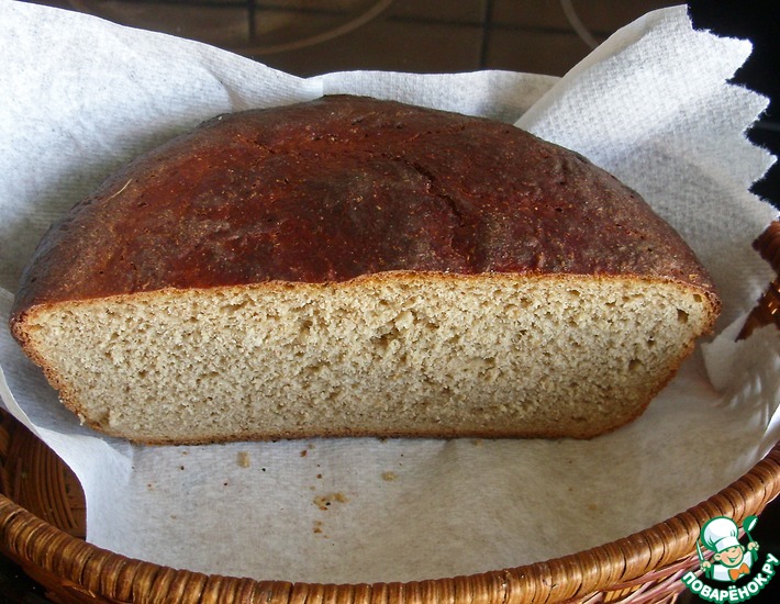 Рецепт: Хлеб пшенично-ржаной заварной