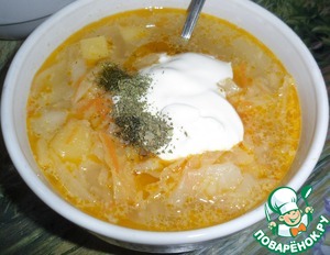 Щи с репой и квашеной капустой — рецепт с фото пошагово