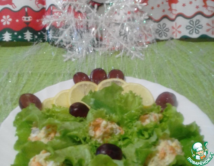 Салат из угря и раков – рыбные рецепты