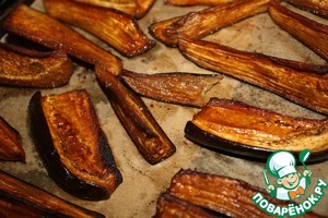 Салат с баклажанами и сыром фета, пошаговый рецепт на 823 ккал, фото, ингредиенты - Валерия