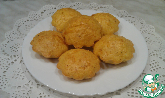 Воздушное сырное печенье