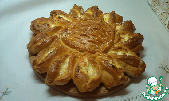 Пирог "Подсолнух"