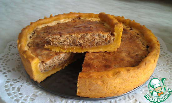 Пирог луковый