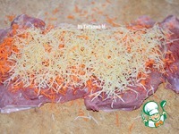 Рулет из индейки с морковью и сыром ингредиенты