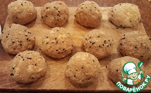 Куриные шарики с хитрой моцареллой – кулинарный рецепт