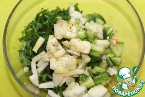 Салат Мелодия на два голоса Соевый соус Салат Мелодия на два голоса Соевый соус