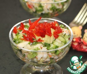 Салат Мелодия на два голоса Огурец Салат Мелодия на два голоса Огурец