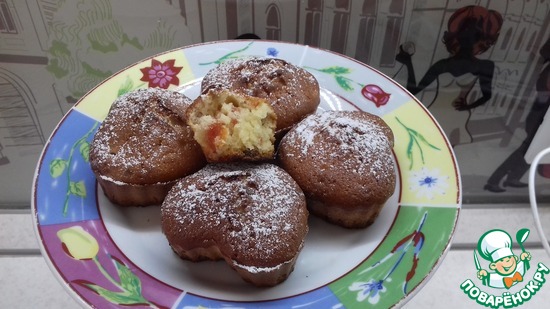 Кексы "Зимний ангел"