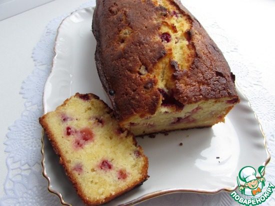 Лимонный кекс с красной смородиной по рецепту Манюша https://www.povarenok.ru/recipes/show/137830/