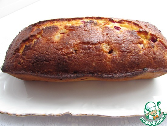 Лимонный кекс с красной смородиной по рецепту Манюша https://www.povarenok.ru/recipes/show/137830/