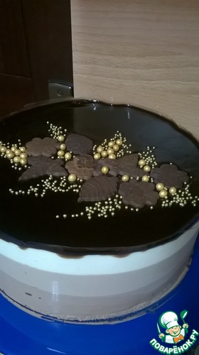 Торт "Три шоколада"