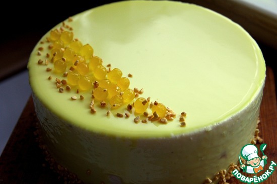 Торт "Лимонно-малиновый"