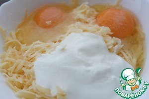 Ватрушка с сыром и яйцом — рецепт с фото пошагово