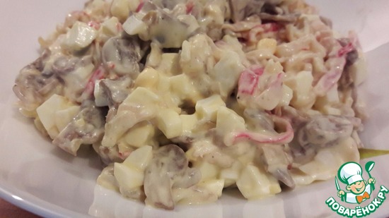 Салат Грибная фантазия