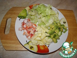 Салат с крабовым мясом и авокадо: рецепты приготовления с яйцами, огурцами