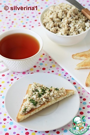 Pate of sardines and eggs