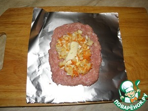 Рулет из куриного фарша — рецепт с фото пошагово