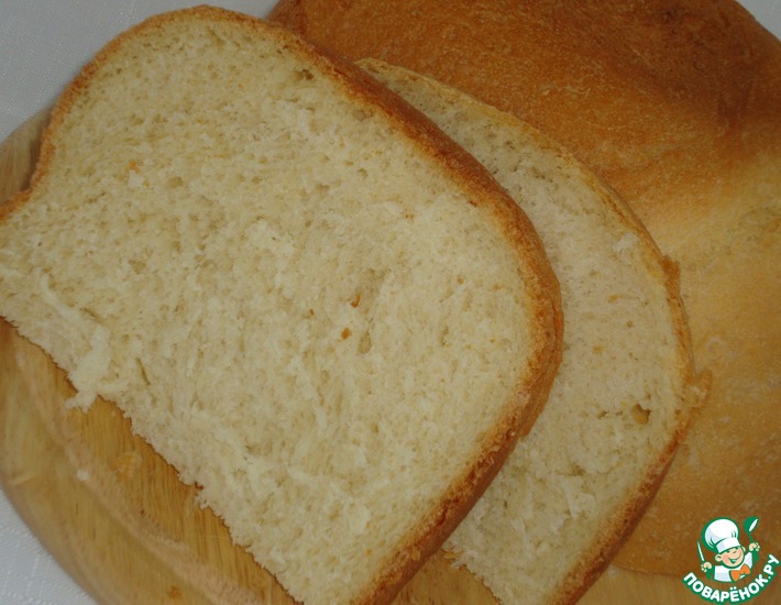 Рецепт: Хлеб с кукурузной мукой