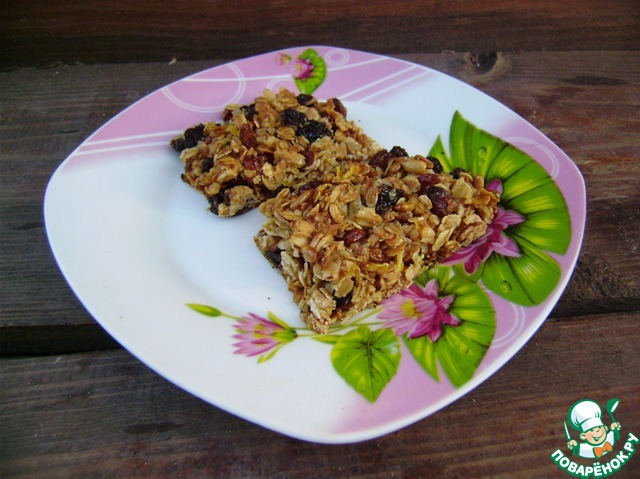Батончики гранола – кулинарный рецепт