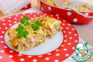 ​Капустно-картофельная запеканка с куриным филе - простой и вкусный рецепт с пошаговыми фото