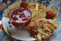 Клубничный соус к блинчикам