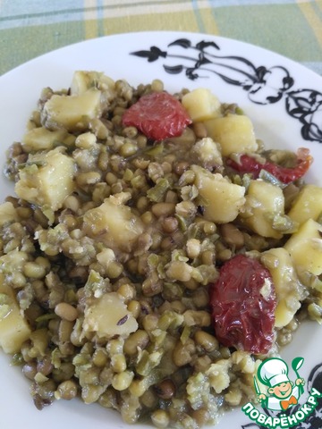 Фасоль маш с картофелем – кулинарный рецепт