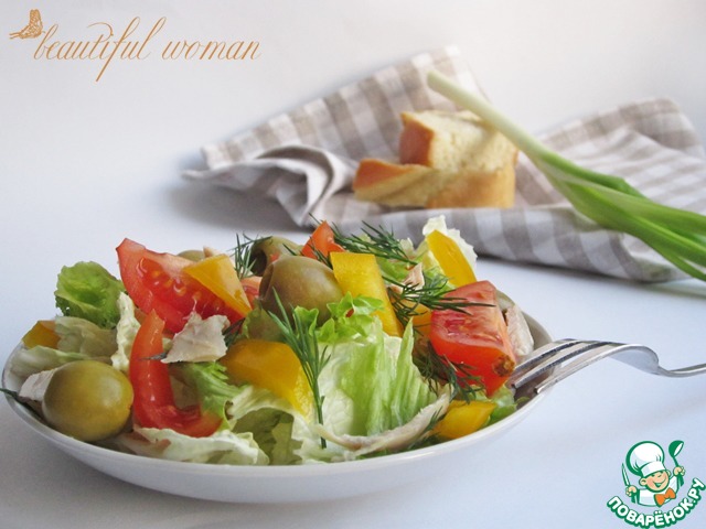 Салат с индейкой и лаймом - вкусная и полезная рецептурная витаминная бомба