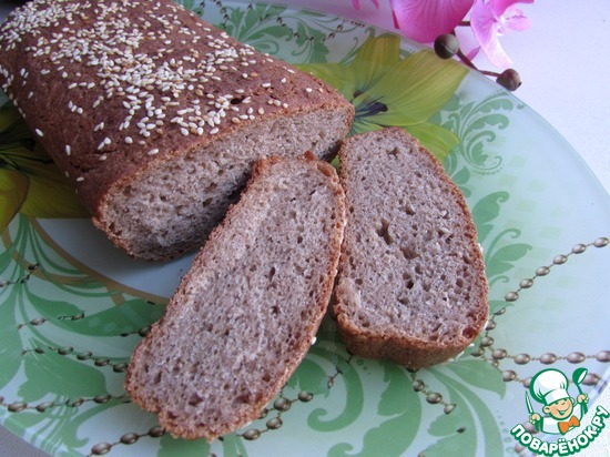 Ржаной хлеб "Без ничего" по рецепту JeSeKi https://www.povarenok.ru/recipes/show/85994/