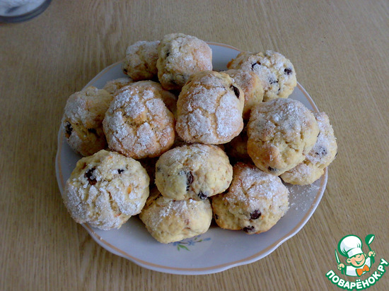 Итальянское апельсиновое печенье.