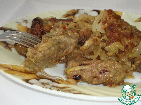 Жареная печень от Людмила НК