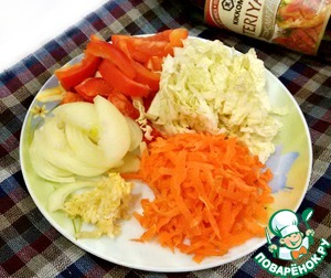 Треска с овощами – кулинарный рецепт