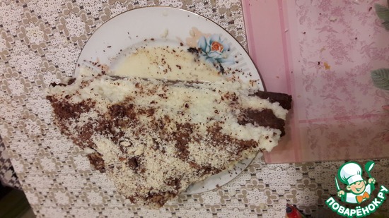 Торт шоколадно-кокосовый