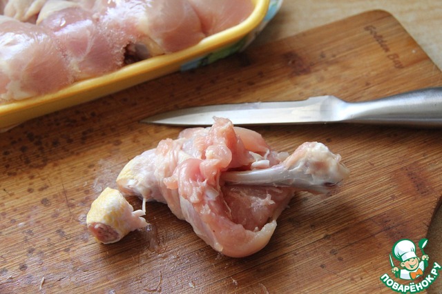 вывернутые куриные ножки