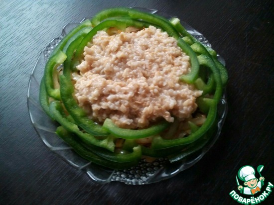 Овсяная каша с молодой капустой