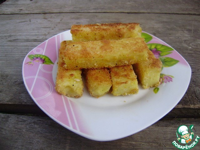 Картофельные бревнышки – кулинарный рецепт