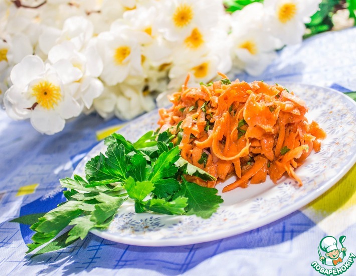 Рецепт: Французский морковный салат