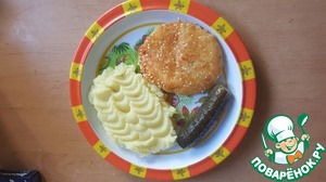 Cheese schnitzel 