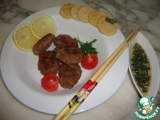 Котлеты в азиатском стиле