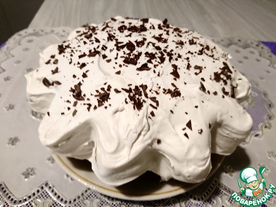 Банановый пирог с орехами в мультиварке