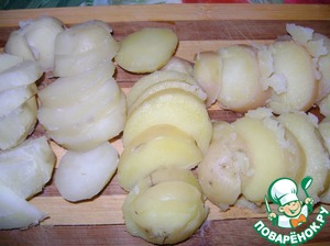 Селедка с картошкой и луком