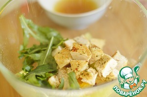 Салат для похудения из куриной грудки с фруктами « Рецепты салатов