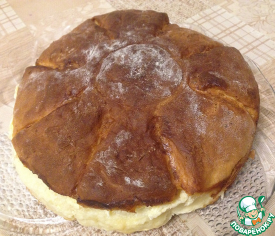 Пирог с творогом "Нежность"