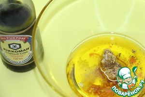 Салат из трёх видов фасоли с оливковым маслом в Средиземноморском стиле