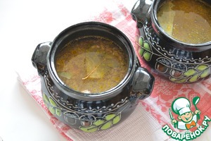 Перловая каша в горшочках, пошаговый рецепт на 1073 ккал, фото, ингредиенты - @portnova_yulia