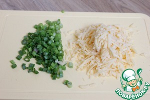 Курица в белом соусе под кукурузным суфле, пошаговый рецепт с фото