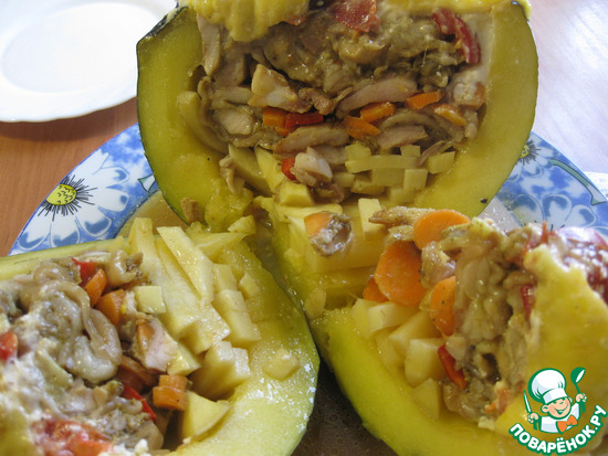 «Куриный кабачок с овощами от Павла chapushi»