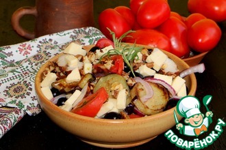 Рецепт: Салат Осенняя рапсодия