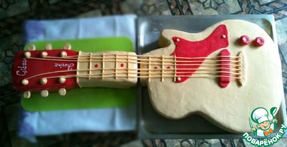 торт 🎂 ГИТАРА 🎸 6.800