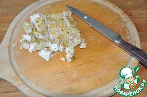 Салат с курицей и сыром Фета слоями | Пошаговые рецепты | Яндекс Дзен