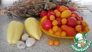 Маринованные помидоры с алычой на зиму, 2 рецепта